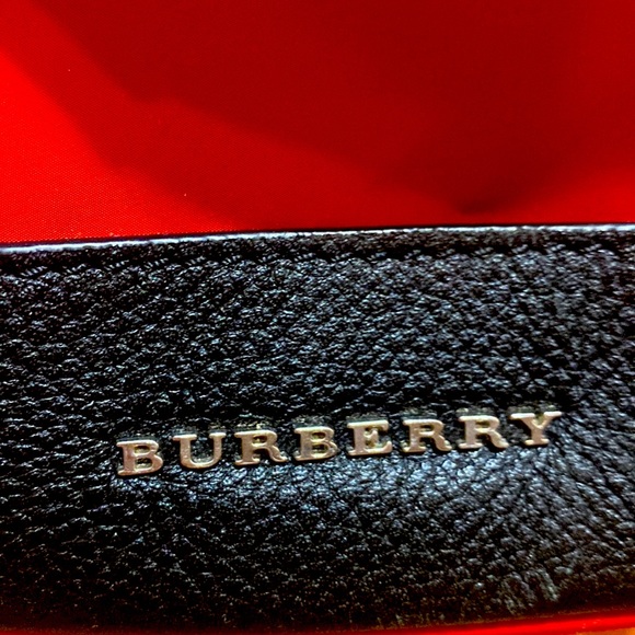 COPY - This is a red Burberry backpack perfect to carry around anywhere! - Picture 2 of 4